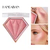 Bronzeadores Highlighters Handaiyan Maquiagem Highlighter Paleta facial Face Contour Shimmer Powder Base Base Illuminator Destaque Cosm DH67K