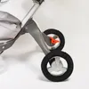 Förvaringsväskor rullstolshjul täcker stövlar svarta barnvagn oxford trasa däck