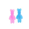 Moda 30PCS Cartton Animal Bear Icon Charms per scarpe PVC Croc Accessori Artigianato per bambini DIY Graden Sheo Decor Regali colorati