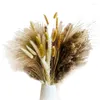 Decorative Flowers Small Pampas Grass Centerpieces For Tables 100 Stems Dried Arrangements -Boho Home Decor Perfect Wedding