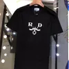 Super T-Shirt Blair Clothing شهيرة مصمم مواد قطنية عضوية مطبوعة بنمط تاج الرسول