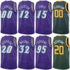 Hommes Femme Imprimer Basketball Kelly Olynyk Jerseys 41 Talen Horton-Tucker 0 Simone Fontecchio 16 Collin Sexton 2 Lauri Markkanen 23 Ochai Agbaji 30 Gagné Marine Blanc