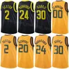 Hommes Femme Imprimer Basketball Kelly Olynyk Jerseys 41 Talen Horton-Tucker 0 Simone Fontecchio 16 Collin Sexton 2 Lauri Markkanen 23 Ochai Agbaji 30 Gagné Marine Blanc