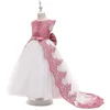 Occasions spéciales 2023 élégante première robe de demoiselle d'honneur fille dentelle princesse enfants robes pour filles enfants viennent fête robe de mariée 8 10 12 ans W0221