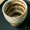 Cups Saucers Ceramic Water Cup Retro Stoare Tea Capacity 150ml Japanese Style Home Wine Set Milk Coffee