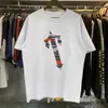 Designer t Shirt Trap Stars Hirt Stars Fashion Brand London Red Letter Quality Cotton Yarn Short Sleeve Men Women Biack