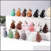 Charms Crystal Opal Rose Quartz Tigers Pedido de Pedido de Pedra de Pedra para Brincos DIY J￳ias de J￳ias Fazendo Drap Dhnz1