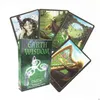 Kartenspiele Botanische Inspiration Oracle-Karten Mysteriöse Wahrsagerei Tarot-Deck-Brettspiel Exquisites Blumendesign für Frauen Mädchen X11 Dhvfg