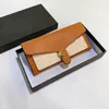 portafogli firmati New Style Luxury Women # 039; s Long mico Wallet mens Card Holder Coin Pouch Leather Designers C Purse Credit Handbag Original Box 230221