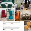 20 Farben zur Auswahl, Universalgröße, Stuhlbezug, Party-Dekoration, günstig, große Elastizität, Sitzschutz, Sitzbezug, Stuhlhussen für Hotel-Wohnzimmer