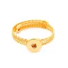 Charm Bracelets Gold Sier Metal Snap Button Bangles Fit 18Mm Ginger Snaps Buttons Jewelry For Women Men Drop Delivery Dhlco