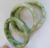 Bangle Natural 57-64 Mm Chinese Green Jade Jadeite Bracelet