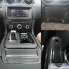 Jaguar XJ XJL 2010インテリアセントラルコントロールパネルのドアハンドルカーボンファイバーデカールスタイリングカットビニールドロップDHYAVを提供する