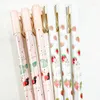 Pcs /lot High Quality Strawberry Rollerball Gel Pen 0.5mm Black Ink