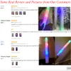 Otros suministros para fiestas de eventos 30pcslot Glow Sticks para bodas Cumpleaños Colorido 3 Parpadeo LED Light Foam Stick con 3 baterías No 230221