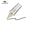 NOUVEAU Kicute 5pcs / pack Iraurita Foutain Pen Nib Gold 0.5mm Medium Nib Remplacement Nib Business Fountain Pen