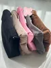 Depolama torbaları pazen malzemesi 3 halka zinciri renk seçeneği peluş kadife makyaj kasası vintage klasik comsetics organizasyonu