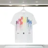 Polos pour hommes Polos Round Round Neck Broidered and Printed Polar Style Summer With Street Pure Cotton T-shirts 32d N9