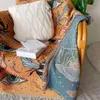 Одеяло Yaapet Beach Fashion Полотенце для кемпинга коврик для пикника Demon Eye Home Dofa Throw Camp Палатка на открытом воздухе злой деко 230221