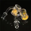 Thermochromic Buket Banger Quartz Nail Flat Top Smoke bangers OD 28mm Domeless Nails 14mm 18mm Male Female Dab Rig