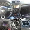 Adesivi per auto per Vw Scirocco/Eos Interni Pannello di controllo centrale Maniglia per porta Decalcomanie in fibra di carbonio Accessori per lo styling Consegna a goccia Mob Dhamt