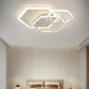 Plafondlampen eenvoudige moderne warme romantische slaapkamer inbouw led kunst creatieve lampen gepersonaliseerde woonkamer studie lamp fixtureceiling