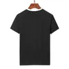 Herrdesigner m￤n t skjortor smala passform kort t shirt tryck tee hylsa bomull twill tyg andas andas topp lyx bokst￤ver tryck vanlig v￥r sommar casual asia xxxl