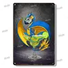 Bière Dragon Vintage en métal étain signe whisky boisson rétro Plaque Bar Club décoration murale pour moderne maison Art décor esthétique cadeaux 20x30 cm Wo3