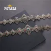 Waist Chain Belts Moroccan Chic Caftan wedding gold and silver color Metal belt for Luxury Gold Color Women Belt Chain Adjustable Length 230220