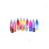 Parfumfles 10 ml rol op lege cosmetische containers gradi￫nt kleur dik glas per voor reis draagbare druppel levering gezondheid schoonheid dhakl