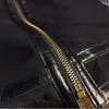 メンズジャケットブランドベネフィットテーラーシリーズ！超最高品質アメリカンレトロ磨き洗練された牛革のクラシックデニムジャケットタロンピュアカッパージッパー