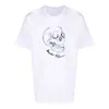 Men's T-Shirts Summer Alexander TShirt Pure Cotton Luxury Brand Men T Shirt Skull Skeleton Print Vintage Womens Streetwear Tee Free Shipping Z0221