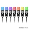Microfone luminoso de sete cores RGB com mount mount USB Video Video Game SF-666R