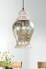 Lampy wiszące francuskie kreatywność pasterska single głowa szklana drewniana żyrandol retro restauracja studium Homestay Soft lampa