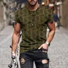 T-shirt da uomo T-shirt da uomo Street Style Prodotti di moda (manica corta) Stampa 3D Quattro stagioni Modello grigio Abbigliamento Y2K