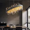 Pendant Lamps Luxury Designer Glass Bubble Lights For Living Room Decoration Hanging Light Fixture Salon Dining Bedroom Studio