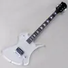 Factory Custom transparante acryl elektrische gitaar met esdoorn nek rozenhout met een toets kan worden aangepast