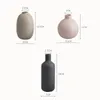 Vases Ceramic Geometric Abstraction Flower Arrangement Hydroponics Crafts Home Decoration Accessories 230221