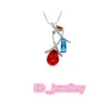 2023 pendentif or et argent amour sac collier mode lettre Simple saint valentin amoureux collier bijoux mariage