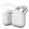 AirPods Pro 2 Air Pods için 3 Kulaklık Airpod Bluetooth Kulaklık Aksesuarları Solid Silikon Sevimli Koruyucu Kapak Apple Kablosuz Şarj Kutusu Şok geçirmez 2. Kasa