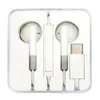 USB Type C Wired Earphones Earbuds Mic Control Headphone For Samsung Xiaomi Android Phone Headset With Box