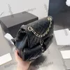 23C Womens Bucket Drawstring Backpack Bags Caviar Leather Calfskin Handbags Gold Metal Hardware Matelasse Chain Shoulder Purse outdoor Trends Handbags 25X13CM