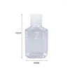 Butelki do przechowywania 20pcs 60 ml płynna płynna mydło Piana napędowy napełniany butelka butelka Jar Pet Clear Wasped Hand Sanitizer Dispenser