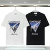 メンズデザイナーTシャツCasablanc Sh​​irt Man Womens Tシャツ文字プリント半袖夏のカサブランカTシャツMEN LOSE TEES USサイズS-XXL