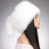 Beanies Beanie/Skull Caps Colors Cute Tail Thick Windproof Fluffy Faux Fur Hats Warm Soft All-match Spring Autumn Winter Ski Travel Hiking