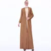 エスニック服ドバイイスラム教徒アバヤ着物ヒジャーノドレス七面鳥ドレス女性のためのアバヤ