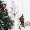 Decorative Flowers Wedding Fake Decoration Branches Artificial Plant Winter Berry Christmas Decor