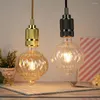 Lumiparty G125 LED LAMP PAINDED PAINDED PAMPKIN-SHAPE CAFE RETRO STYLE FILAMENT DECORATION 4W E27装飾電球