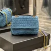 7a lafite grass niki bag Женщины дизайнерские подставки с поглощенными мешками с крови цепь кожа на плече