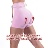 Yoga Outfit Taille Haute Push Up Court Élasticité Respirant Scrunch Butt Shorts Running Sports fitness Gym Tight legging 230221